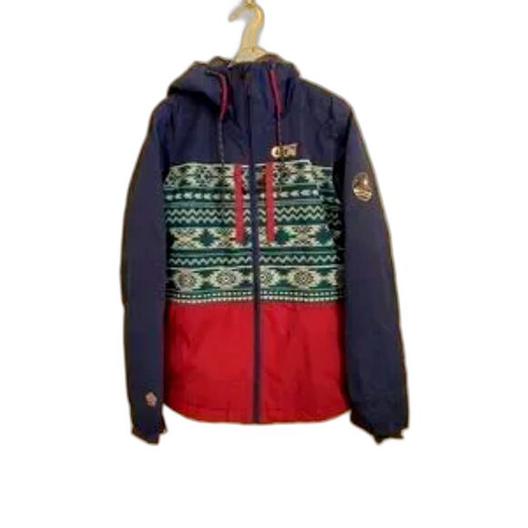 PICTURE ORGANIC MINERAL Snowboarding Coat Jacket DARK BLUE Women’s Large Ski - Picture 4 of 4